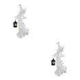 thumbnail image 4 of Maytalsory Indoor And Outdoor Halloween Witch Statue - Resin Durable Unique Production Wide Application white 2Set, 4 of 6