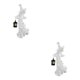 thumbnail image 2 of Estatua de Halloween Cateissary Escultura de Linternas de Resina Interiores y Exteriores, 2 of 6