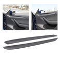 thumbnail image 1 of 2 uds Embellecedor interior de puerta de coche shamjiam para Tesla modelo 3 Y Carbono Mate, 1 of 8