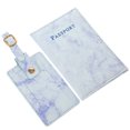 thumbnail image 6 of FRCOLOR 1 Set Passport Holder and Luggage Tag Set Decorative Passport Protection Cover Travel Accessory, 6 of 8
