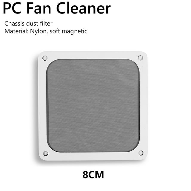 80mm 90mm 120mm 140mm PC Chassis Cooling Fan Dust Filter Magnet Dustproof Mesh Cover Computer Chassis Net Guard with Hole 8cm