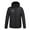 A Black, variant on Unisex Heated Jacket 9 Heat Zones Fast Warm Up One Usb Smart Heating Puffer Jacket Zip Up Long Sleeve Hooded Jacket Lightweight Winter Outdoor Heated Jackets for Men