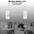 thumbnail image 2 of Cerradura de seguridad de ventana JShteea para niños con tornillos a prueba de niños, 2 of 9