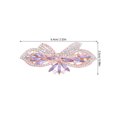 thumbnail image 2 of CATIEBYE 2Pcs Sparkling Rhinestone Butterfly Hair Clips Metal Hair Barrettes for Special Occasions, 2 of 6