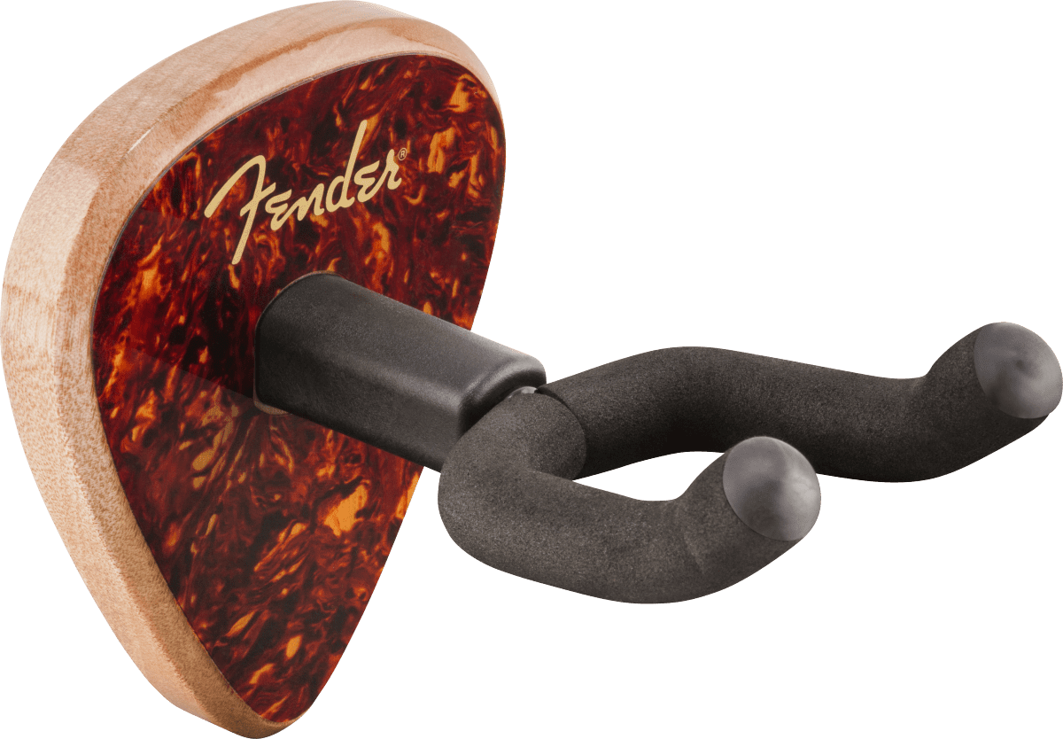 Fender 351 Guitar Wall Hanger, Tortoiseshell Mahogany