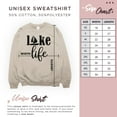 thumbnail image 5 of Lake Life Sweatshirt, Lake Vacation Shirt, Lake House, Family Lake Shirt, (White, XL), 5 of 10