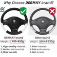 thumbnail image 3 of Leather Car Steering Wheel Cover For Mini Cooper R56 Clubman Countryman Clubvan Coupe Auto Accessories, 3 of 5
