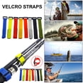 thumbnail image 3 of Correas Para Sujetar Corbatas 10 Uds. Durable caña de pescar correa de amarre cinturón portátil envoltura banda poste soporte Sywqhk Para Estrenar, 3 of 7