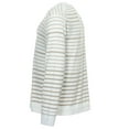 thumbnail image 2 of Perry Ellis Striped Crew Neck Sweater (2XLarge, Camel), 2 of 4