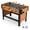 Natural, variant on ELLEGNT Full Size Soccer Game Table - 47" Competition Size with 22 Players, 2 Balls, Slide Scorers, Natural