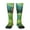 2 Black-2, variant on Blue Viper And Yellow Viper Snake Knee Socks, High Socks Long Stretchy Sock Women Knee High Stocking, Long Socks for Women