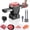 Black, variant on Meat Slicer, Manual  Meat , Meal Prep, Adjustable Thickness 2mm or 4mm, 17  get 18 Meat Slices, Meat Cleavers can be Sliced, Striped, Diced -Black