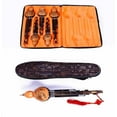 thumbnail image 4 of Bamboo Flute Hulusi 3 Tone Gourd Flauta Crashproof Calabash Hulusi Folk Musical Instruments Professional Cucurbit Flauta Chin, [Energy Class A], 4 of 6