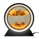 thumbnail image 1 of Reloj de arena USB 3D Night Light Crafts Lámpara de mesa de arte de arena regulable (12 pulgadas) Naranja, 1 of 7