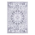 thumbnail image 7 of Unique Loom Renaissance Collection Area Rug - Roma (5' 3" x 8' Rectangle Light Gray/Black), 7 of 7