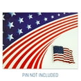 thumbnail image 2 of PinMart's Patriotic American Flag Presentation Card for Lapel Pin - Pack of 25, 2 of 3