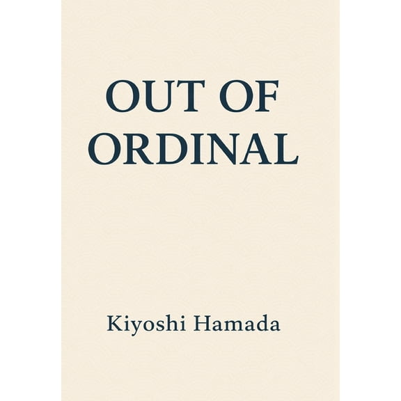 Out of Ordinal, (Hardcover)