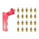 thumbnail image 1 of 20 piezas de clavos para zapatos de pista con llave para s cortas deportivas de competición Oro, 1 of 8