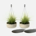 thumbnail image 2 of Pure Series Kona 14'' Hanging Bowl 2 Pack Sand, 2 of 7