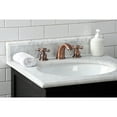 thumbnail image 2 of Kingston Brass KB966AX Victorian Widespread Bathroom Faucet, Antique Copper, 2 of 5