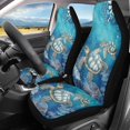 thumbnail image 3 of XYZCANDO Sea Turtle Car Front Seat Covers Set of 2 Hawaiian Automobile Front Seat Covers Removable Automotive Accessories Suitable for Most Cars,SUV,Sedan, 3 of 7