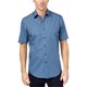 thumbnail image 1 of Club Room Camisa con botones de piña para hombre, azul, pequeña, 1 of 1