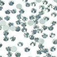 thumbnail image 1 of 1440 piezas SS16 de diamantes de imitación de plata para uñas a granel de 0.157 in de plata metálica, cristales redondos K9 de cristal con parte trasera plana, piedras de diamantes, pegamento para uña, 1 of 5