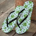 thumbnail image 3 of CHAQLIN Womens St. Patrick's Day Fashion Flip Flops Ladies Slip On Lightweight Athletic Yoga Mat Cushion Thong Sandals, 3 of 9