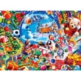 thumbnail image 3 of MasterPieces 100 Piece Glitter Jigsaw Puzzle for Kids - Holiday Dreams, 3 of 4