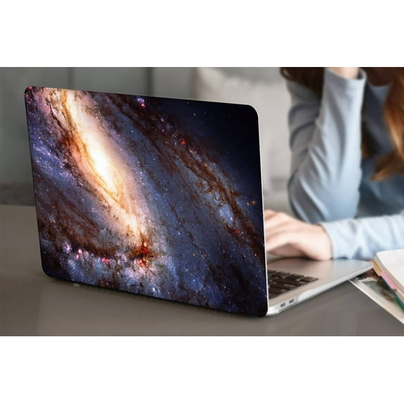 KSK KAISHEK Hard Protective Shell Case Cover Only Compatible MacBook Pro 14" with XDR Display Touch ID Type C + Black Keyboard Cover Model: A2779/A2442 (Galaxy A 0674)