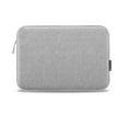 thumbnail image 1 of Sonducket Bolsa para tableta de 14/15/17 pulgadas, forro polar electrónico, funda para portátil, ratón, Notebook, estuche de transporte, Bolsas de mensajero y de hombro Gris 15-17 pulgadas, 1 of 6
