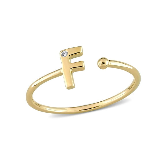 Everly Women's Diamond 10k Yellow Gold Ring