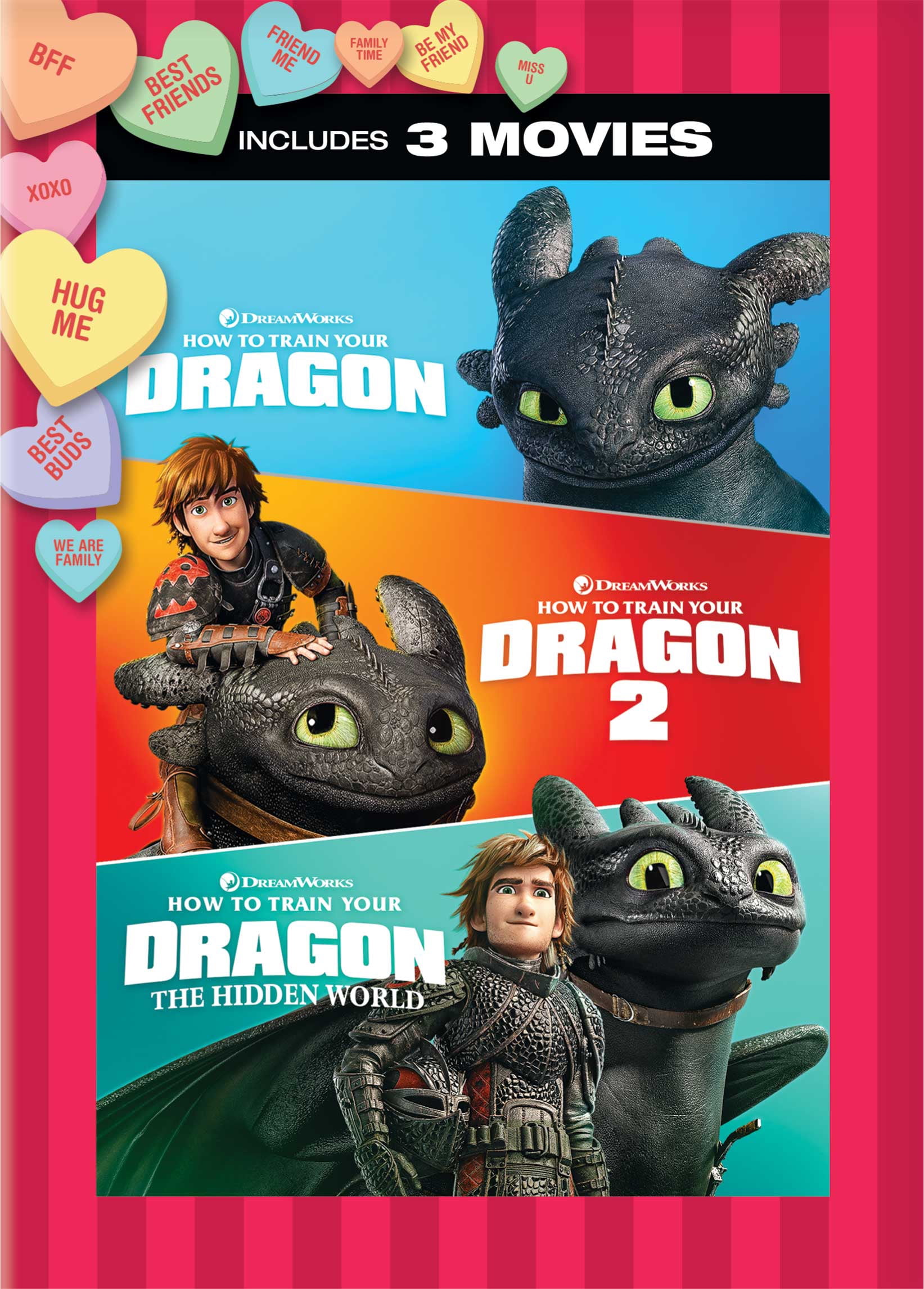 How To Train Your Dragon 3Movie Collection V21 (DVD)