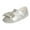 Silver, variant on HUANBAI Fashion Princess Shoes Little Kid Shoes Non Soft Sole Walking Shoes Baby Shoes 0-6 Months