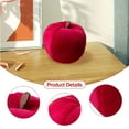 thumbnail image 5 of Apple Plushies Doll Stuffed Toy Fruit Plush Bright Red Color Decoration for Kids Room Nursery Play Souvenir, 5 of 10