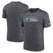 Men's Nike Black Philadelphia Eagles Big & Tall Velocity Performance T-Shirt