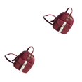 thumbnail image 1 of Guardurnaity Mini para mujer, soportes de almacenamiento, bolsas de transporte elegantes, bolso pequeño, mochilas con lazo para mujer, accesorio de Tipo 1 2Conjunto, 1 of 6