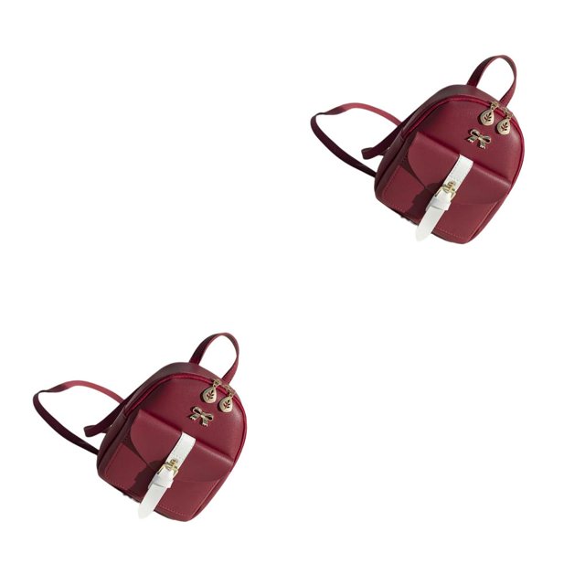 Guardurnaity Mini para mujer, soportes de almacenamiento, bolsas de transporte elegantes, bolso pequeño, mochilas con lazo para mujer, accesorio de Tipo 1 2Conjunto