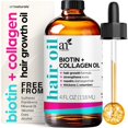 thumbnail image 1 of Aceite capilar artnaturals con biotina, crecimiento de colágeno, 120 ml, reduce la pérdida, 1 of 6