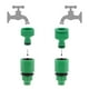 thumbnail image 4 of Conector Rápido de Llave Grifo de 1/2 3/4 Adaptador de zócalo de rosca de manguera de 4/7 OD 4uds Unique Bargains Conector rápido, 4 of 4