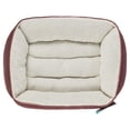 thumbnail image 4 of Vibrant Life Small Cuddler Pet Bed, Pink and White, 24" x 18", 4 of 6