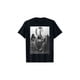 thumbnail image 1 of Vintage Nun Playing Cards Smoking Pattern Black Cotton T-Shirt With Bold Monochrome art Design For Men Casual Retro Style all Season Wear, 1 of 7