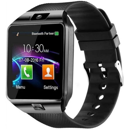 Bluetooth smart watch touch screen wrist smart phone watch Walmart