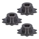 thumbnail image 2 of Kit de 3 piñones de transmisión de acero de 8 mm con orificio hexagonal y 10 dientes (5307-4008-0010), 2 of 14