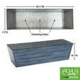 thumbnail image 2 of Achla C-21NB Nantucket Blue Flower Box, Large, 2 of 2