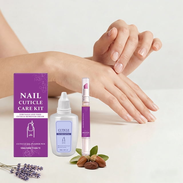 Set de cuidado de queratina Gel+ Aceite Suaviza la queratina, hidrata y nutre la zona de las uñas y proporciona cuidado para las manos y las uñas 52 ml Cuidado del estrato córneo