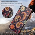 thumbnail image 6 of Butterfly Love Flower Wallet Case For TCL 50 XL 5G, PU Leather Flip Folio Cover With Card Slots, Magnetic Closure, Kickstand, Shockproof Protective Phone Case,Jellyfish,For TCL 50 XL 5G, 6 of 6