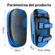 thumbnail image 5 of Manoplas De Boxeo  De Piel Sintética Belug,  Azul con Negro, 5 of 5