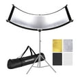 thumbnail image 1 of Neewer Clamshell Light Reflector Diffuser with Carrying Bag, 66&acirc;&Atilde;24&acirc;/155x61cm Photography Curved Lighting R, 1 of 8