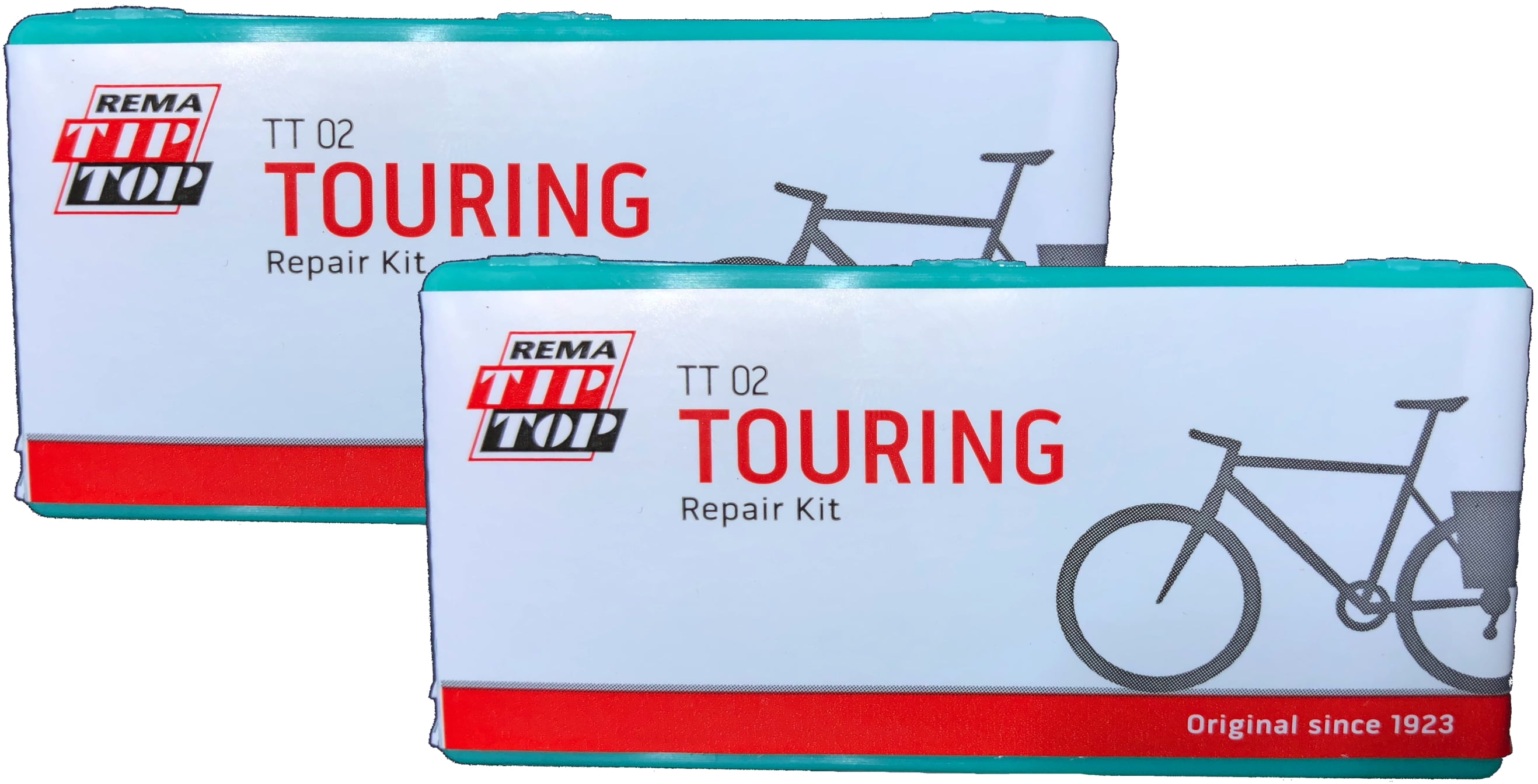 Touring Tube Puncture Repair Kits TT 02 3-Pack Rema TT02 Bike Patch Tour 